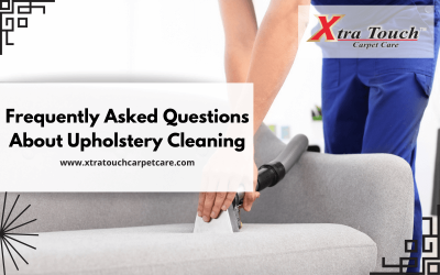 Frequently Asked Questions About Upholstery Cleaning