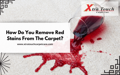 How Do You Remove Red Stains From The Carpet?