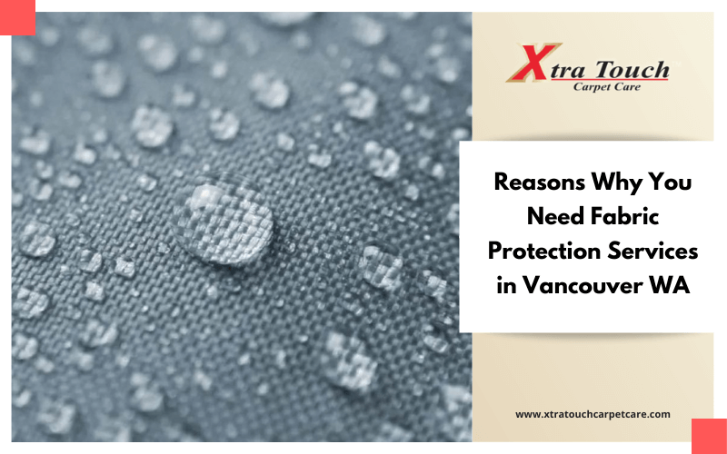 Reasons Why You Need Fabric Protection Services in Vancouver WA